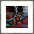 Eye Of The Totem - Abstract 7 Framed Print
