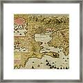 Toulon France Harbor And Defenses 1700 Framed Print