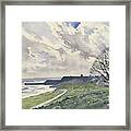 Towards Bridlington Bay From Sewerby Heads Framed Print