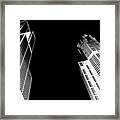 Towers Framed Print