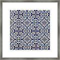 Traditional Portuguese Tiles L6 Framed Print