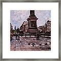 Trafalgar Square, London Framed Print