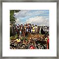 Train - Accident - Meeting Head To Head 1909 Framed Print
