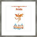 Transgender Pride - Phoenix Framed Print