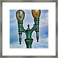 Trendy Streetlight Framed Print