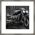 Triumph Rocket 3 Motorcycle By Vart Framed Print