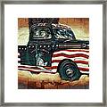 Trucking Liberty 2 Framed Print