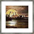 Tulsa Skyline Framed Print