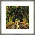 Tunnel To The Other Side Framed Print