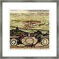 Turin Or Torino And Its Envisons 1700 Framed Print