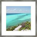 Turquoise Paradise Mexican Restaurant Decoration Framed Print