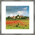 Tuscany Countryside Framed Print