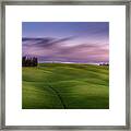 Tuscany Hills Framed Print