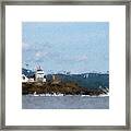 Tvistein Lighthouse Framed Print