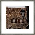 Twilight Durnstein. Kremser Tor Framed Print