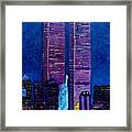 Twin Towers Pre 911 Framed Print