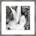 Two Become One Black And White Framed Print