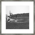 Ty Cobb Framed Print