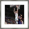 Tyson Chandler And Domantas Sabonis Framed Print