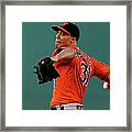 Ubaldo Jimenez Framed Print