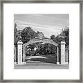 Uc Berkeley Sather Gate Framed Print