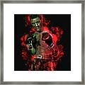 Undefeated Rocky Marciano Framed Print