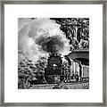 -union Pacific Big Boy Locomotive Framed Print
