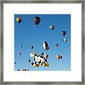 Up In The Air Framed Print