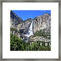 Upper Yosemite Falls Framed Print