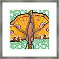 Upside Down Butterfly Framed Print