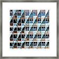 Urban Geometry Framed Print