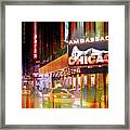Urban Stretch - Broadway Framed Print
