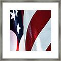 Usa Proud American Flag 3 Framed Print