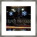 Vacaville Menorah Framed Print