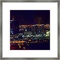 Vegas Skyline Framed Print