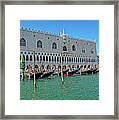 Venice - Gondolas Framed Print