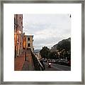Ventimiglia Evening Framed Print