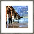 Ventura Pier - Sand V Framed Print