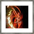 Venus Delmar Flame On Framed Print