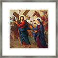 Via Dolorosa - The Way Of The Cross - 4 Framed Print