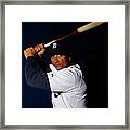 Victor Martinez Framed Print