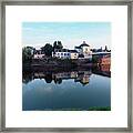 Vienne River, Chinon, France Framed Print