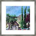 View From Maurice Carrie Winery Framed Print