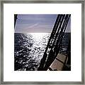 View From The Deck Framed Print