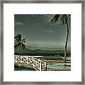 View From The Resort Framed Print