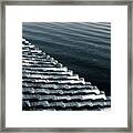 View Of The River From The Rooftop. Algarve Framed Print