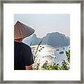 View Over Halong Bay Framed Print