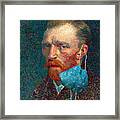 Vincent Unmasked Framed Print