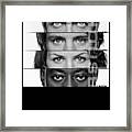 Vintage Print House Faces Facts Everyone Framed Print
