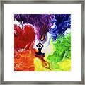 Violet Flame Tara Framed Print